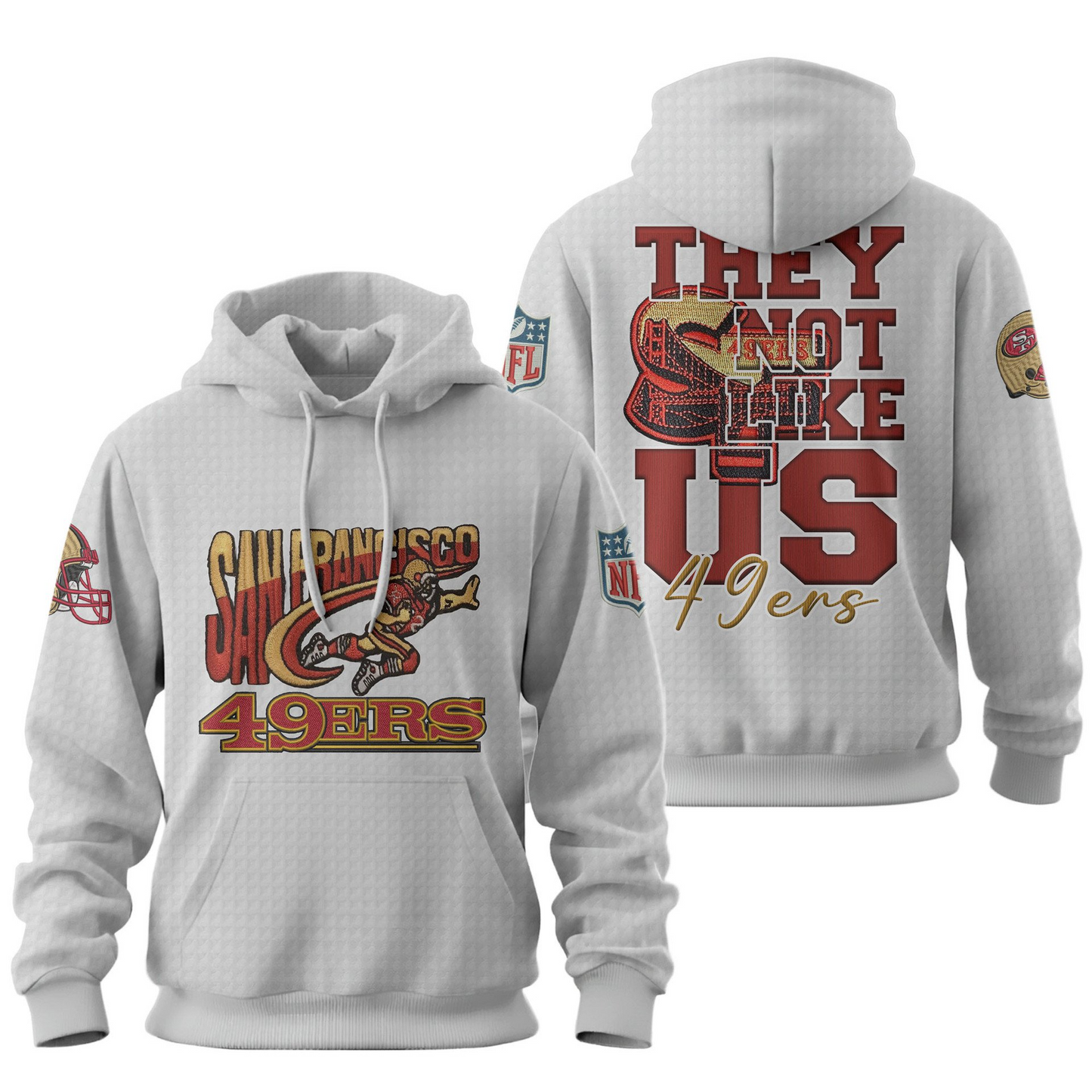 Premium NFL SF They Not Like Us Hoodie V1 NMD25 TTV