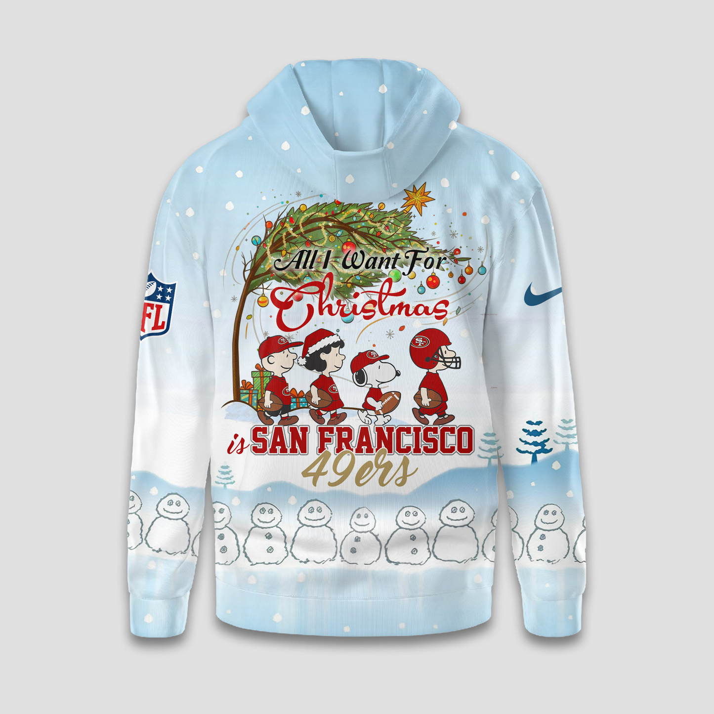 Premium NFL SF x Peanuts Snow Day Hoodie V3 NMD TTV