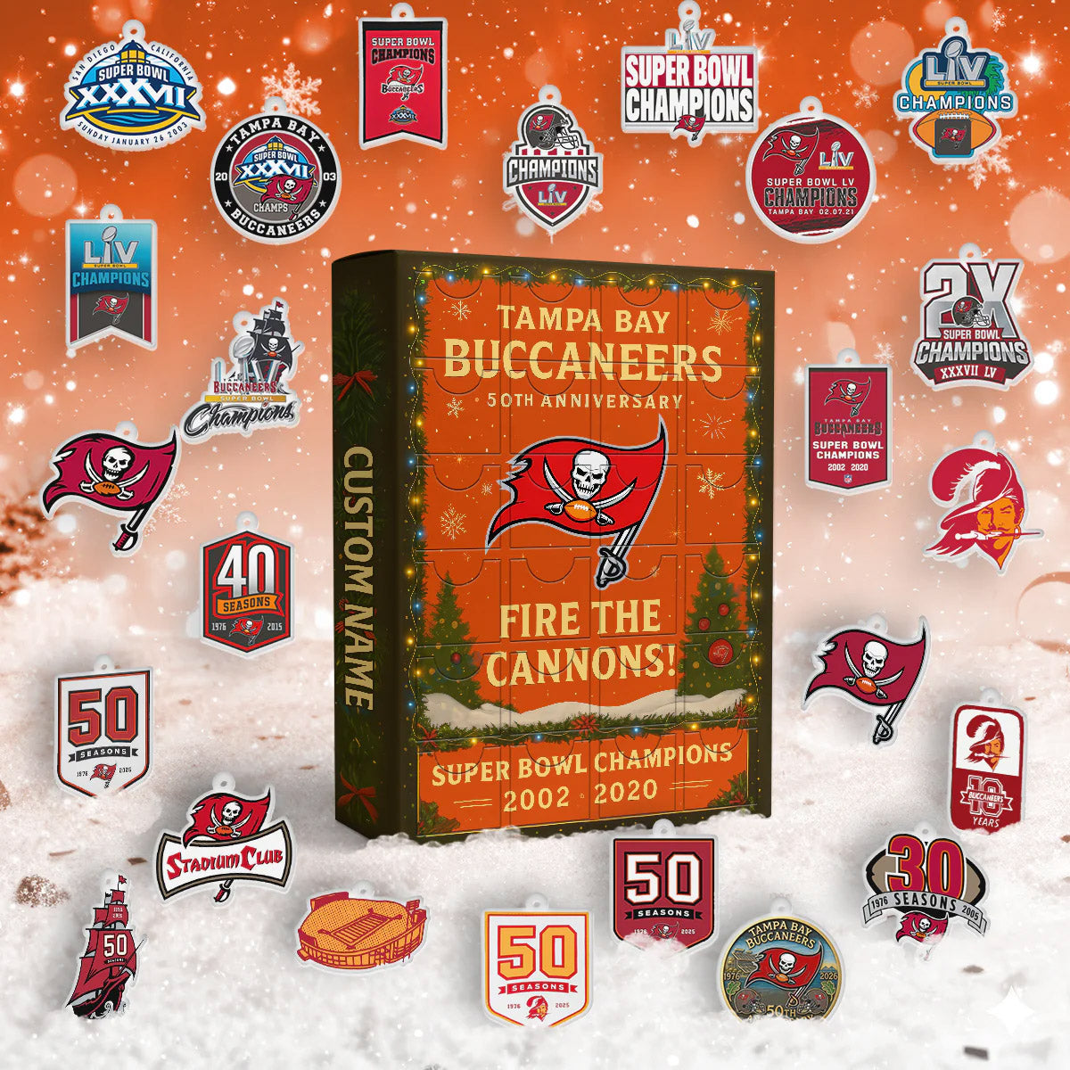 Premium NFL TB Advent Calendar 2025 V1 NMD NHM
