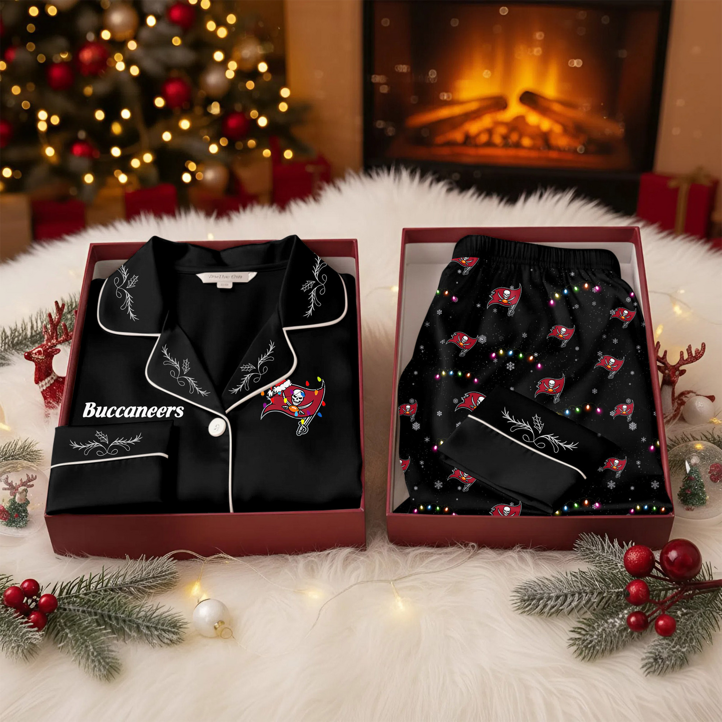 Premium NFL TB Christmas Pajasma V2 NMD TTV