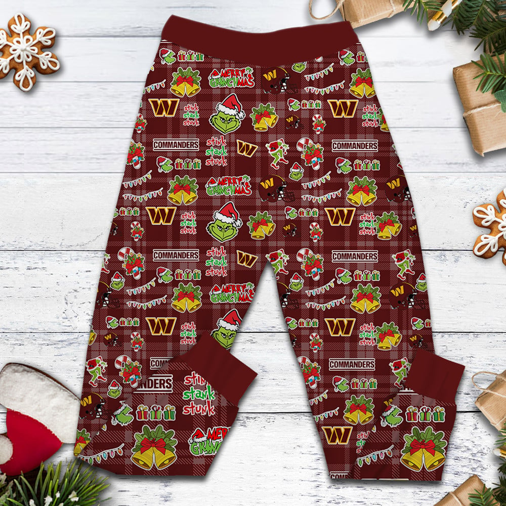 Premium NFL WAS x The Grinch Pajamas V1 NMD TTV