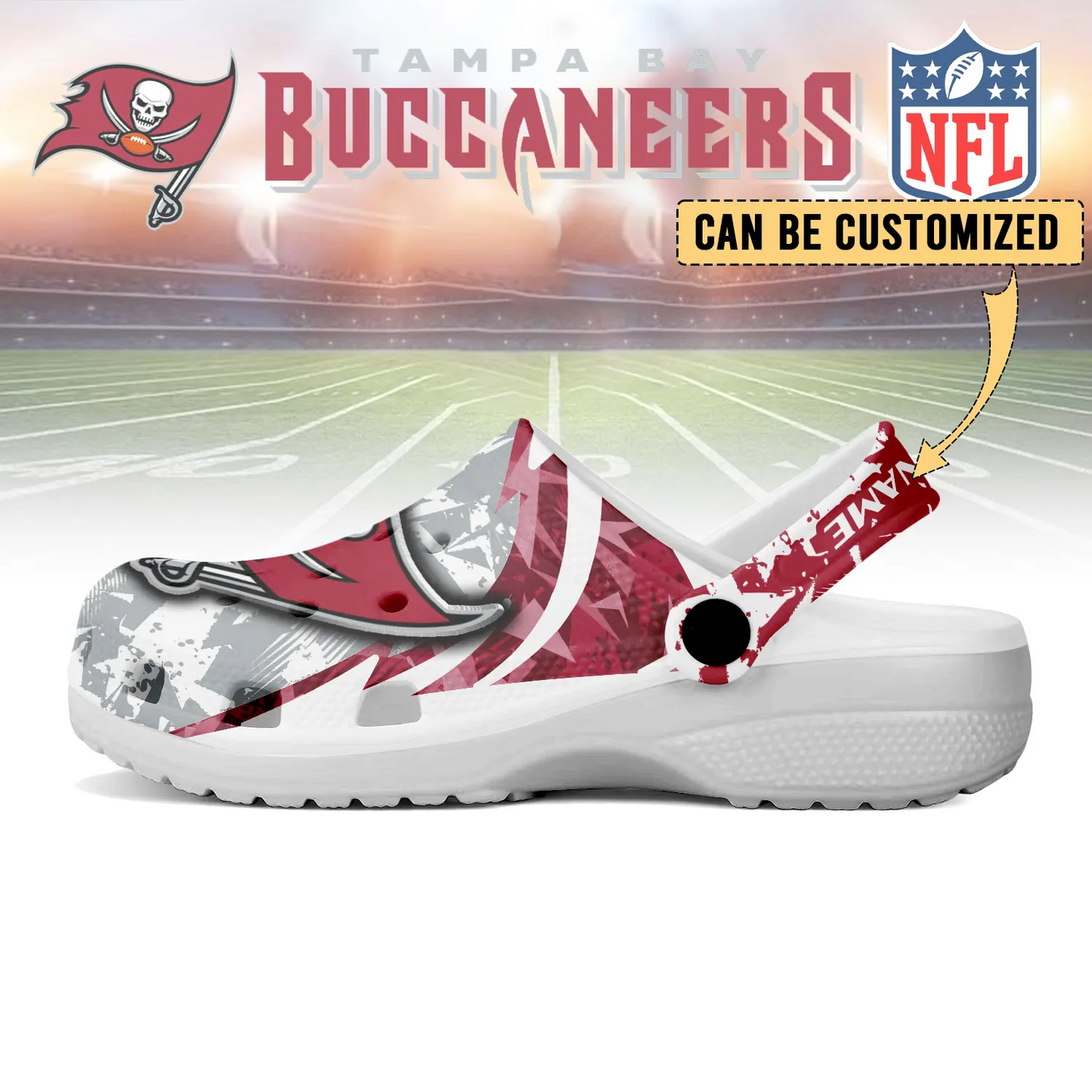 TB x NFL Crocs Crocband Clogs Shoes DatND DVT