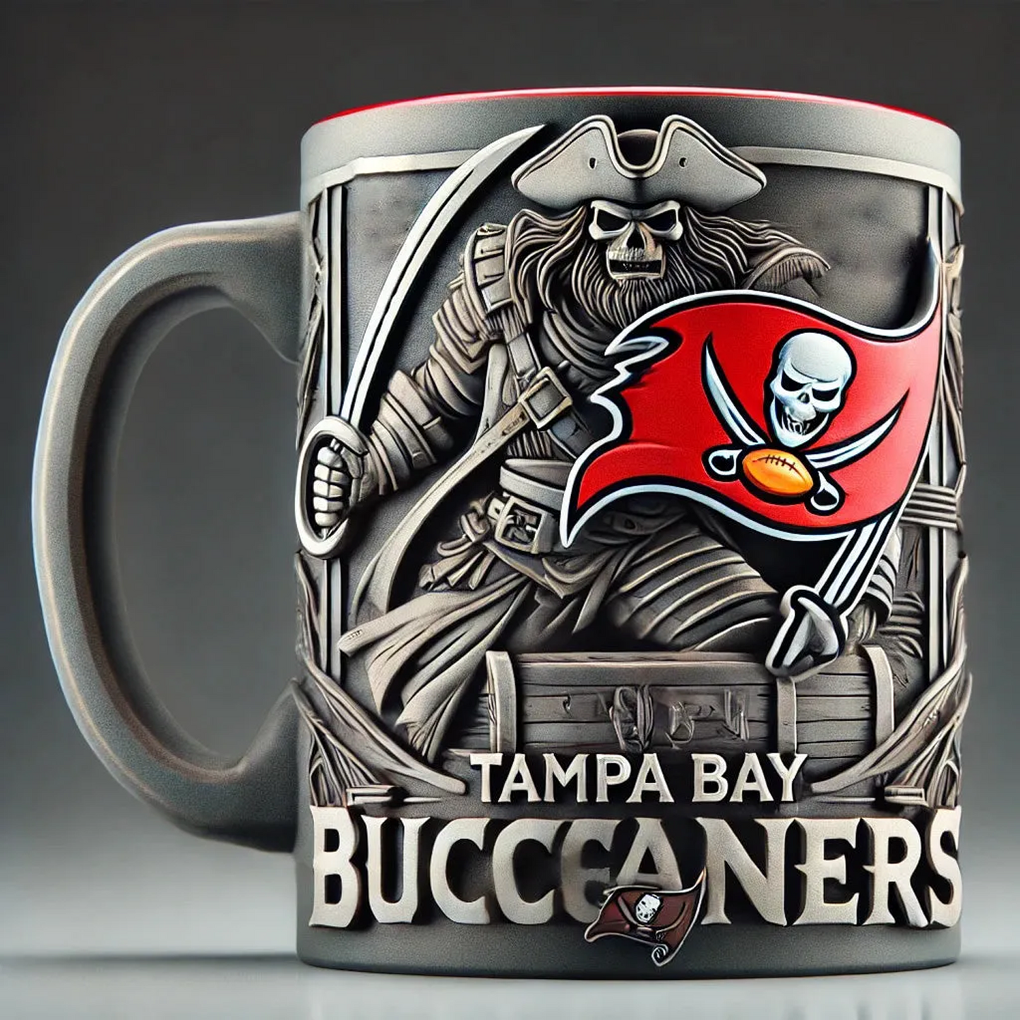 TB X NFL 2026 Football Guardian Beast 3D Mug V2 NAK NHT