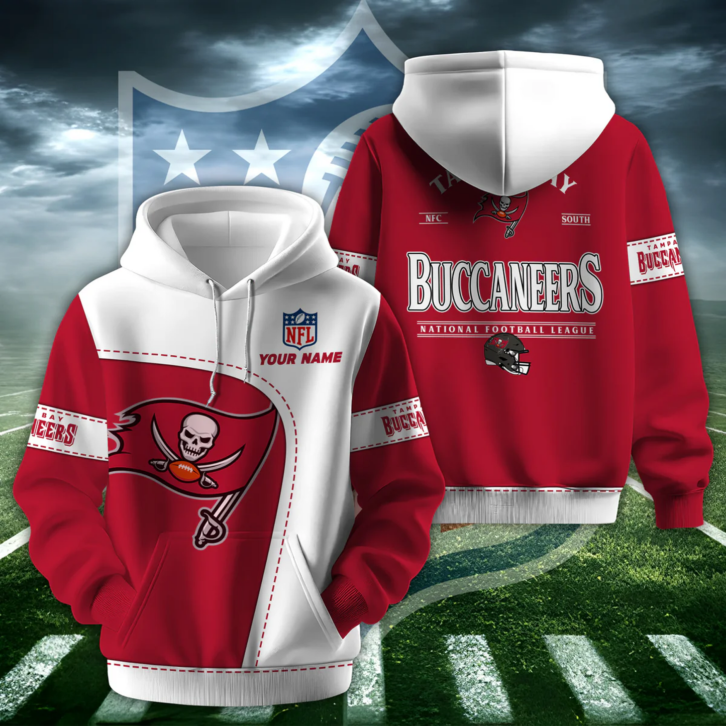 TB X NFL Classic Logo Limited Edition Hoodie And Cap NAK NHT