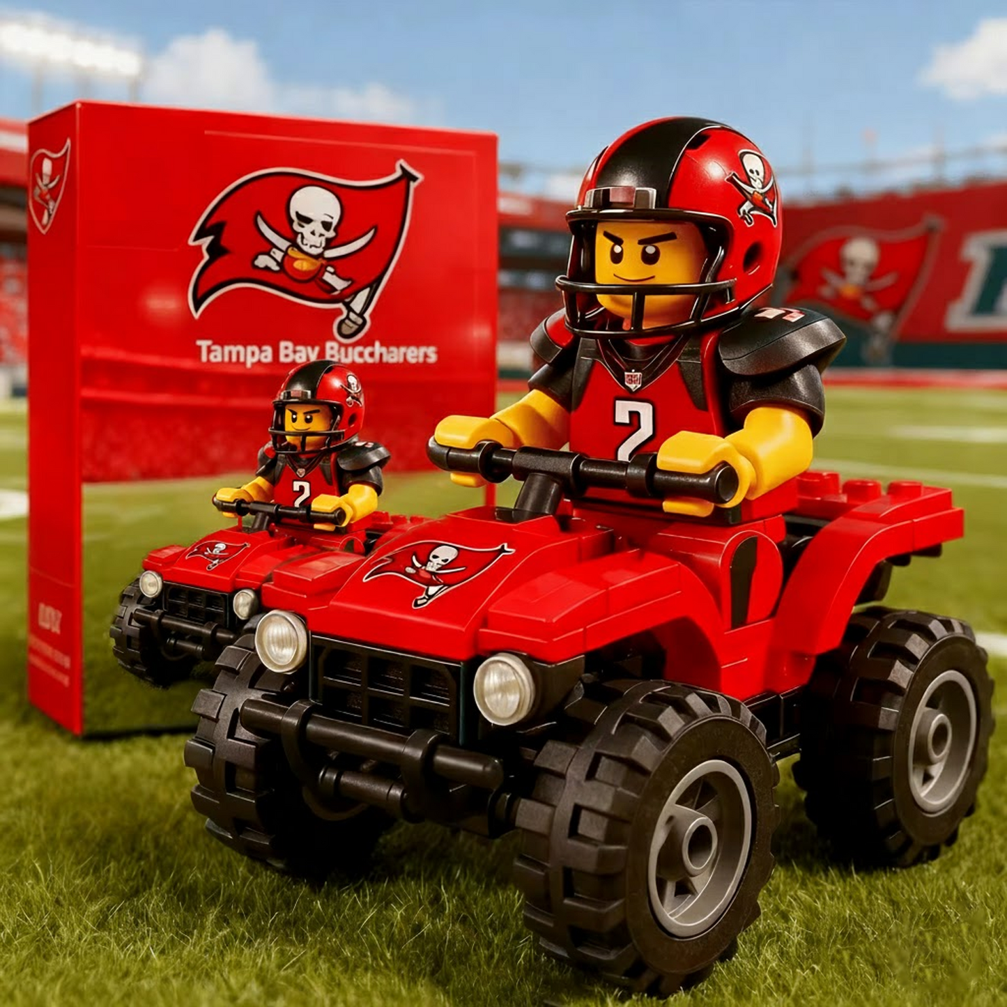 TB X NFL Team Off-Road Vehicle Building Block Set V1 NAK NHT
