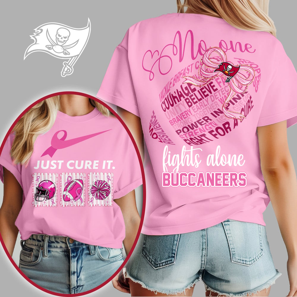 TBB x Premium NFL Breast Cancer Awareness T-Shirt DDT HLP