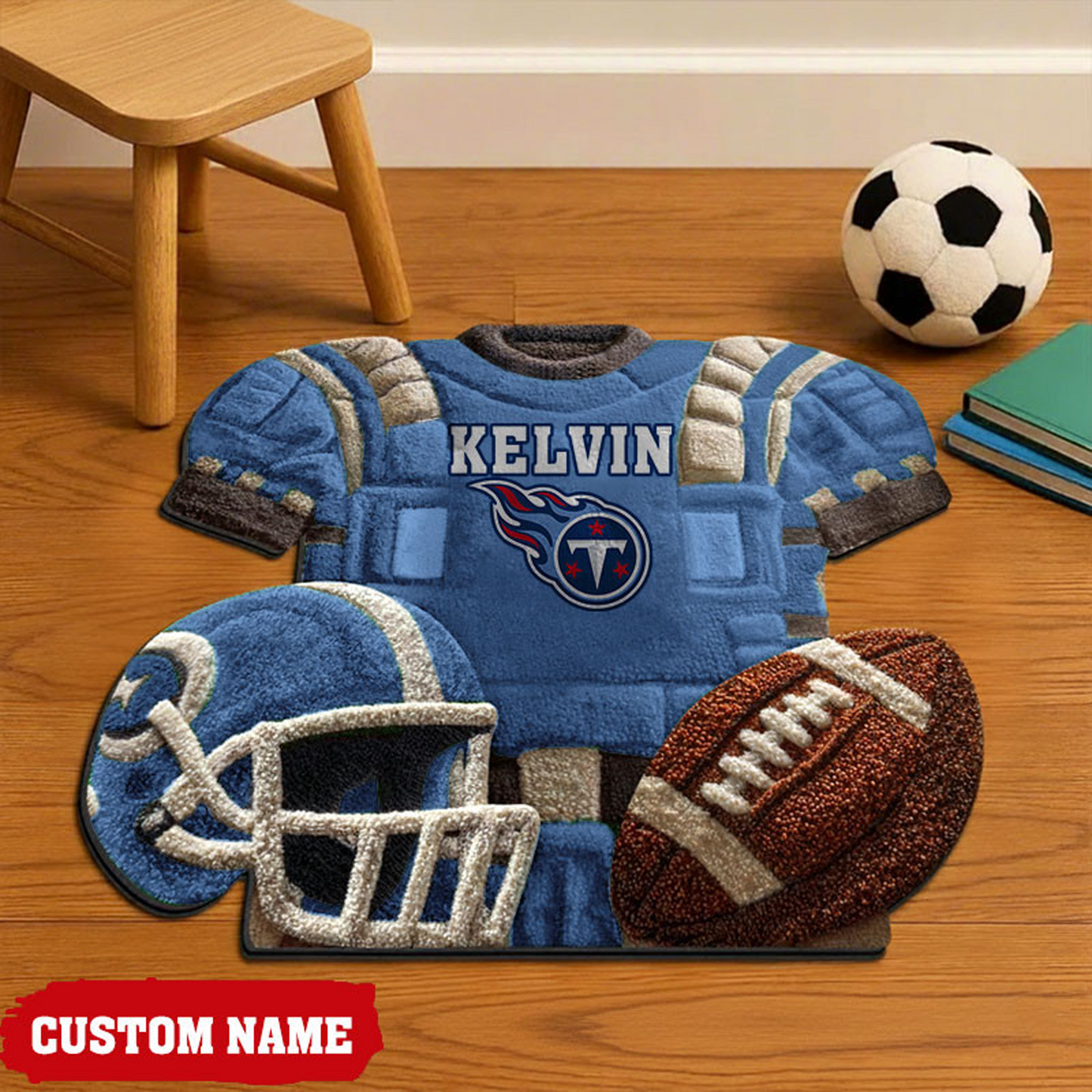 TEN X New NFL Cashmere Rug For Home Custom Gift Any Name NAK NHT