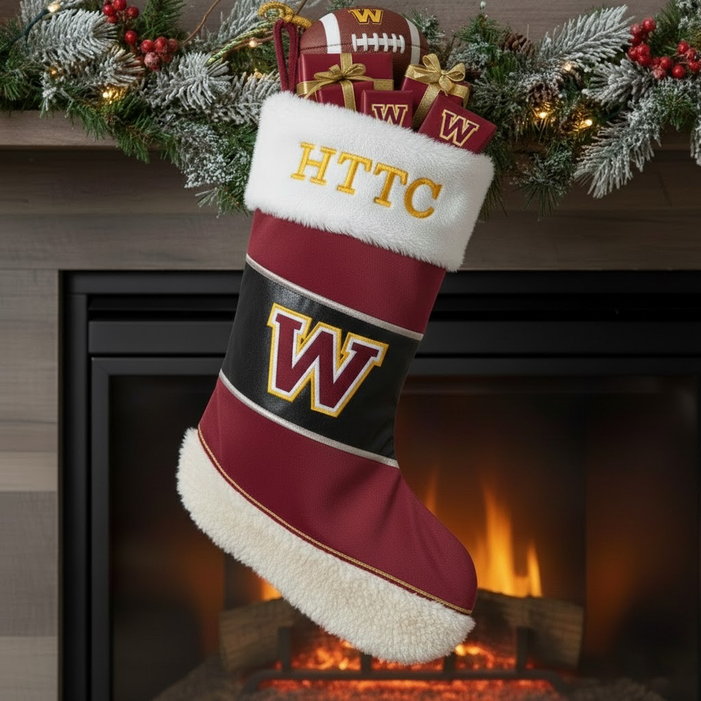 WAS X NFL CHRISTMAS SOCKS NAK NHT
