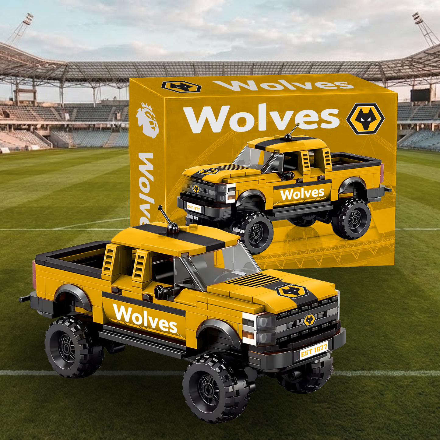 WOL X EPL Raptor pickup truck building block set NAK NHT