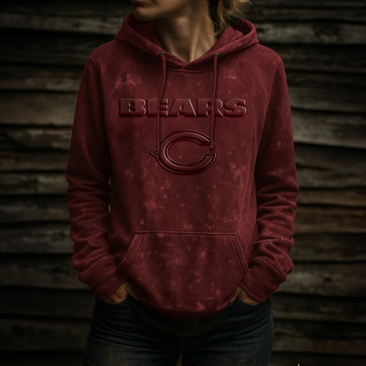 CHI NFL Women Retro Hoodie DDT CTND