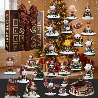 NFL WC Full Set Advent Calendars 2025 Blind Boxes Gifts 131125 V1 NAK NHT