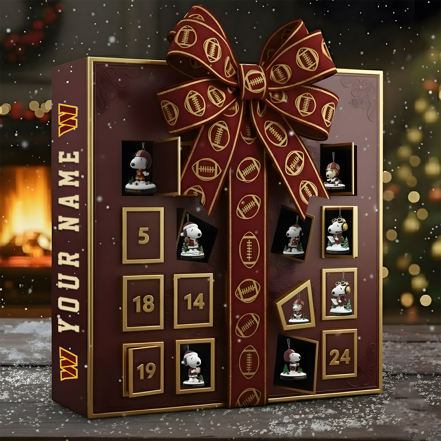 NFL WC Full Set Advent Calendars 2025 Blind Boxes Gifts 131125 V1 NAK NHT
