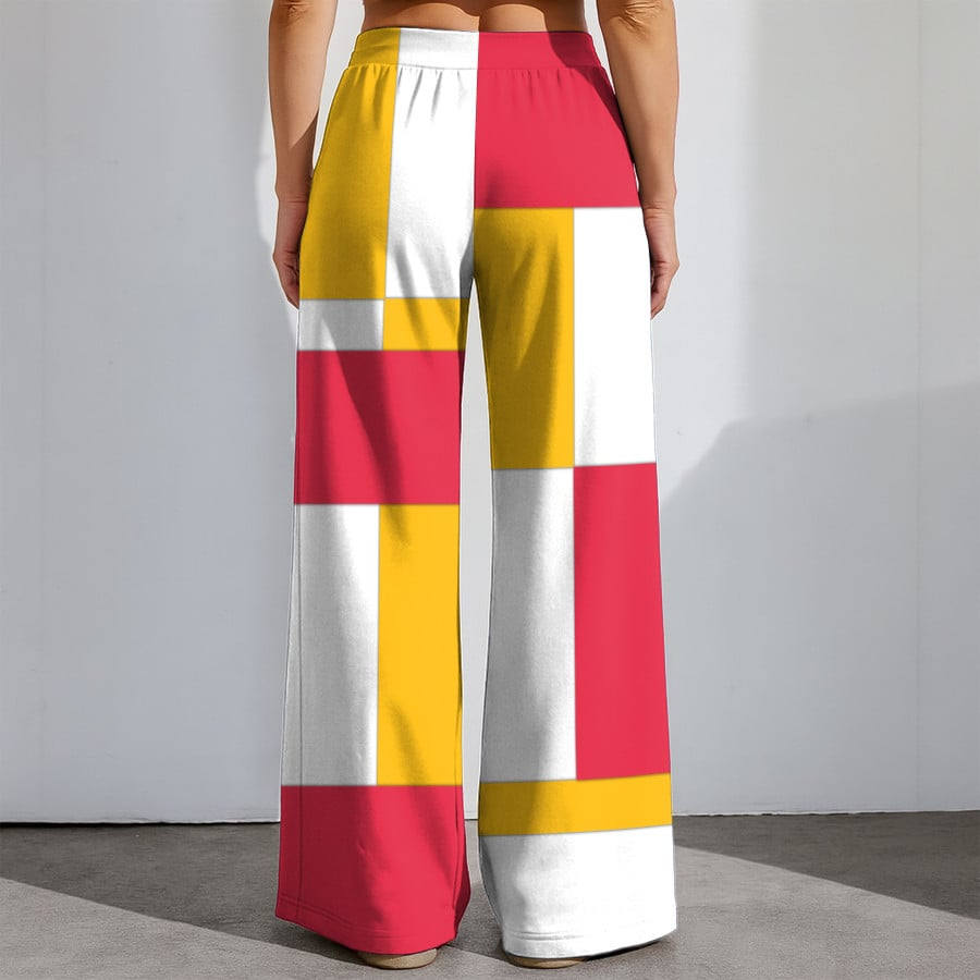 Premium NFL X KCC Color Block Football High-Stretch Casual Pants NDT NHM 181125