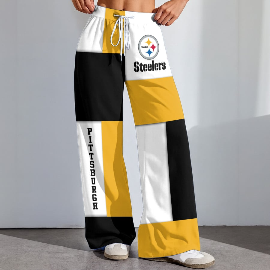 Premium NFL X PIT  Color Block Football High-Stretch Casual Pants NDT NHM 181125