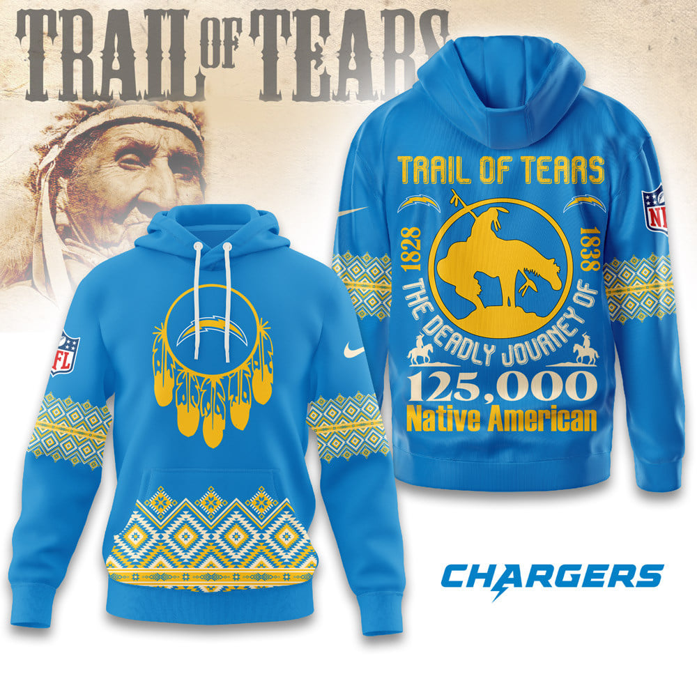 Premium NFL X LAC Trail of Tears 3D Shirt NDT NHM2511
