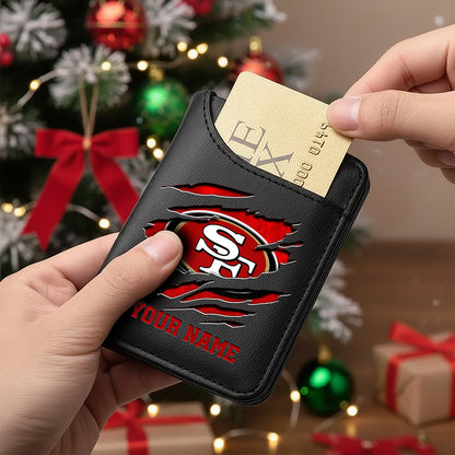 Premium NFL X SF Cracked  Leather Wallet V1 NDT CTND 241125