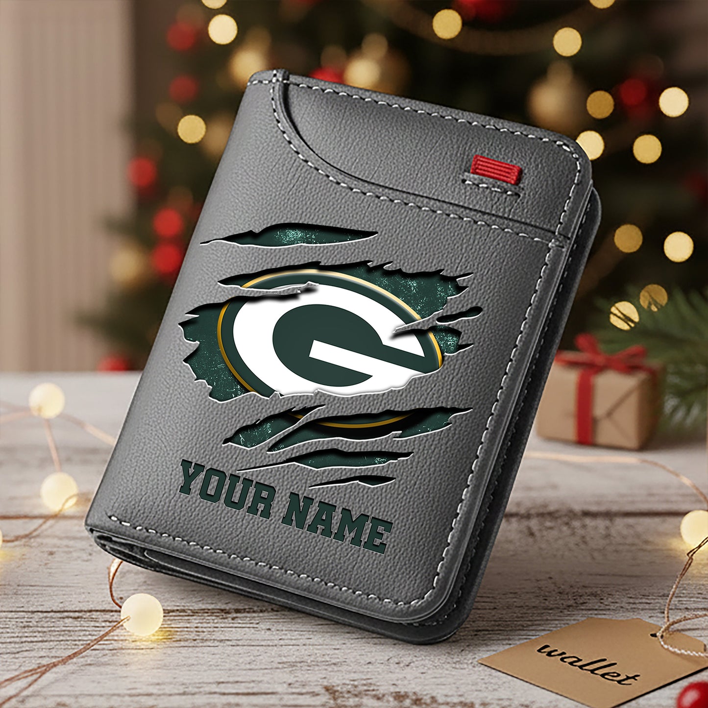 Premium NFL X GB  Cracked  Leather Wallet V1 NDT NHM 241125