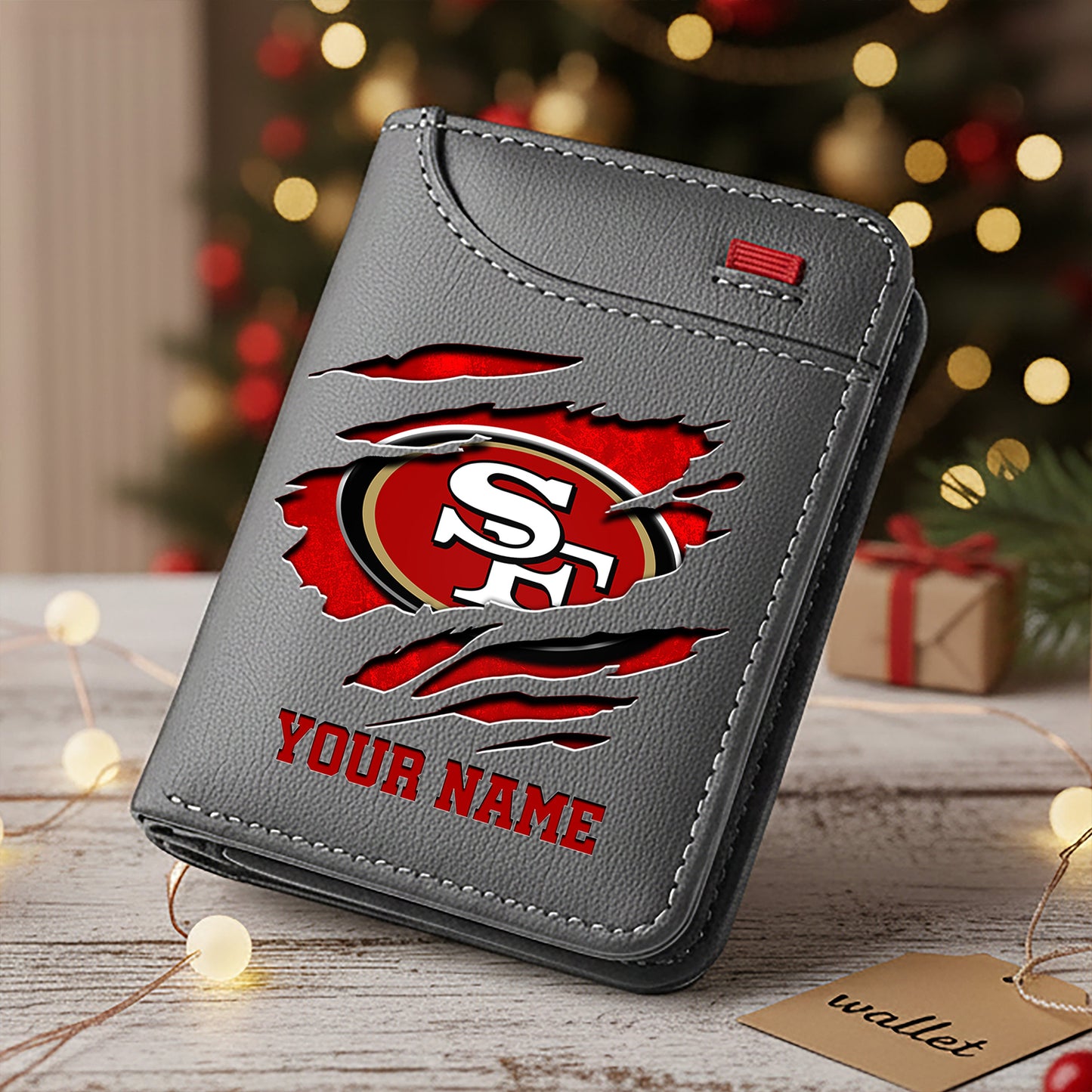 Premium NFL X SF Cracked  Leather Wallet V1 NDT CTND 241125