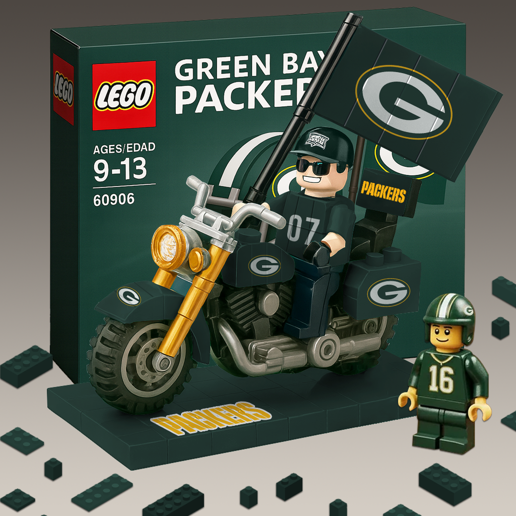 PREMIUM All TEAM NFL BUIDING  BLOCKS BIKE TOY SET NDT  181125