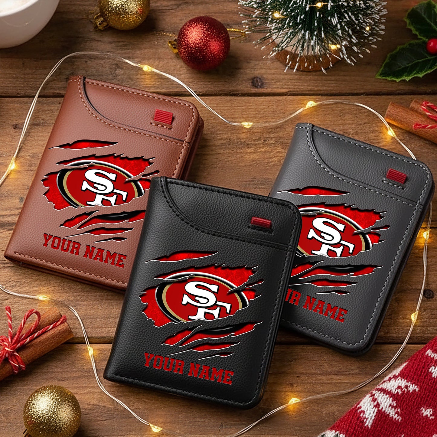 Premium NFL X SF Cracked  Leather Wallet V1 NDT CTND 241125