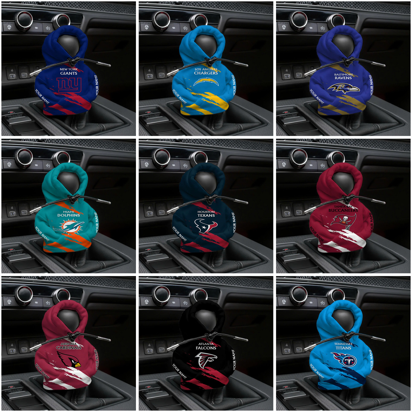 NFL Car Gear Shift Hoodie DDT CTND