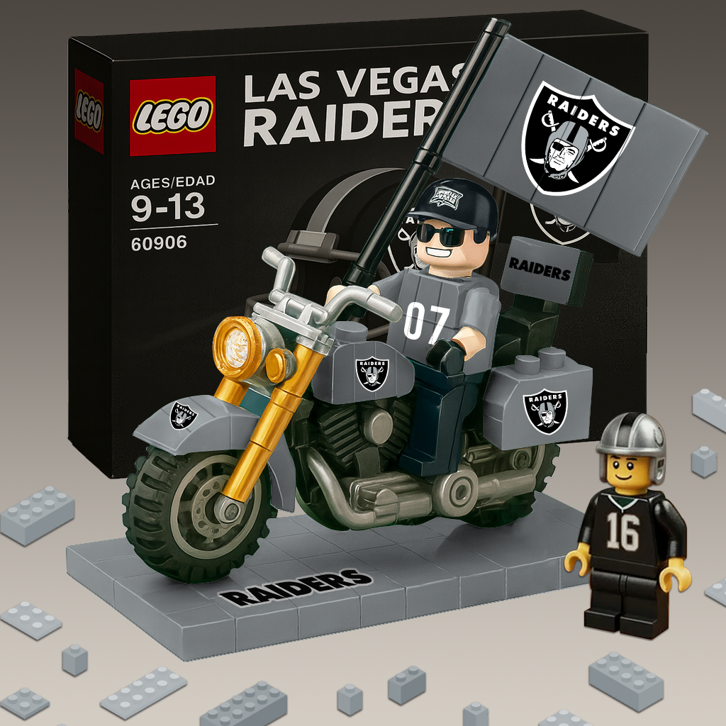 PREMIUM All TEAM NFL BUIDING  BLOCKS BIKE TOY SET NDT  181125