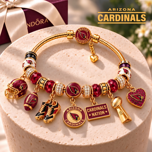 AC x Luxury NFL Gold Charm Bracelet