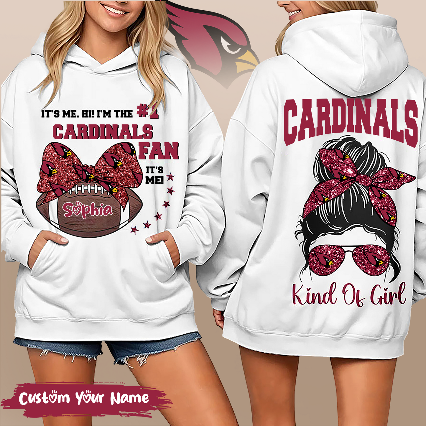 AC Premium NFL Kind Of Girl Hoodie DDT HLPHUONG