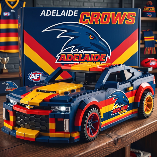 ADE x AFL Team Muscle Car Building Block Set