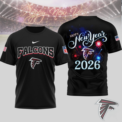 AF Premium NFL Happy New Year 2026 3D Shirt DDT 291125 NTL 1
