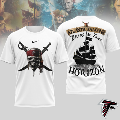 AF Premium NFL Pirates Of The Caribbean 3D Shirt DDT NTL