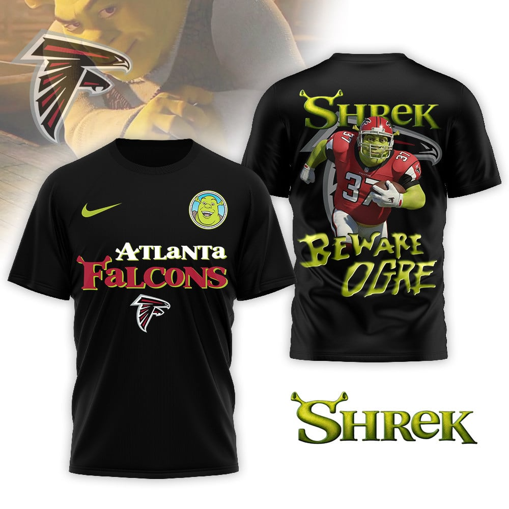 AF Premium NFL Shrek 3D Shirt DDT CTND