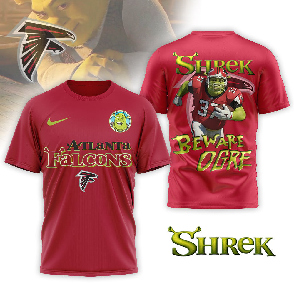 AF Premium NFL Shrek 3D Shirt DDT CTND