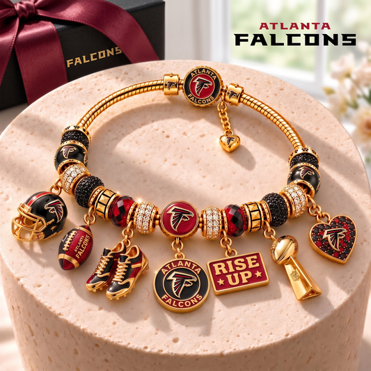 AF x Luxury NFL Gold Charm Bracelet