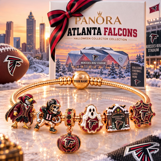 AF x Luxury NFL Gold Charm Halloween Bracelet