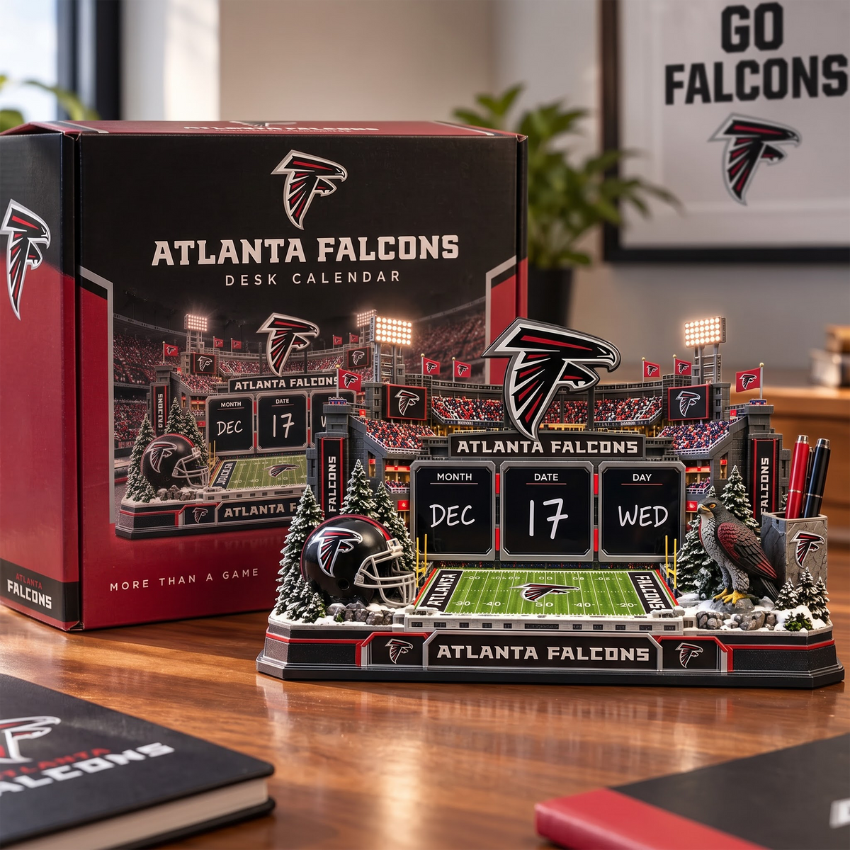 AF x NFL Write-On Calendar With Pen