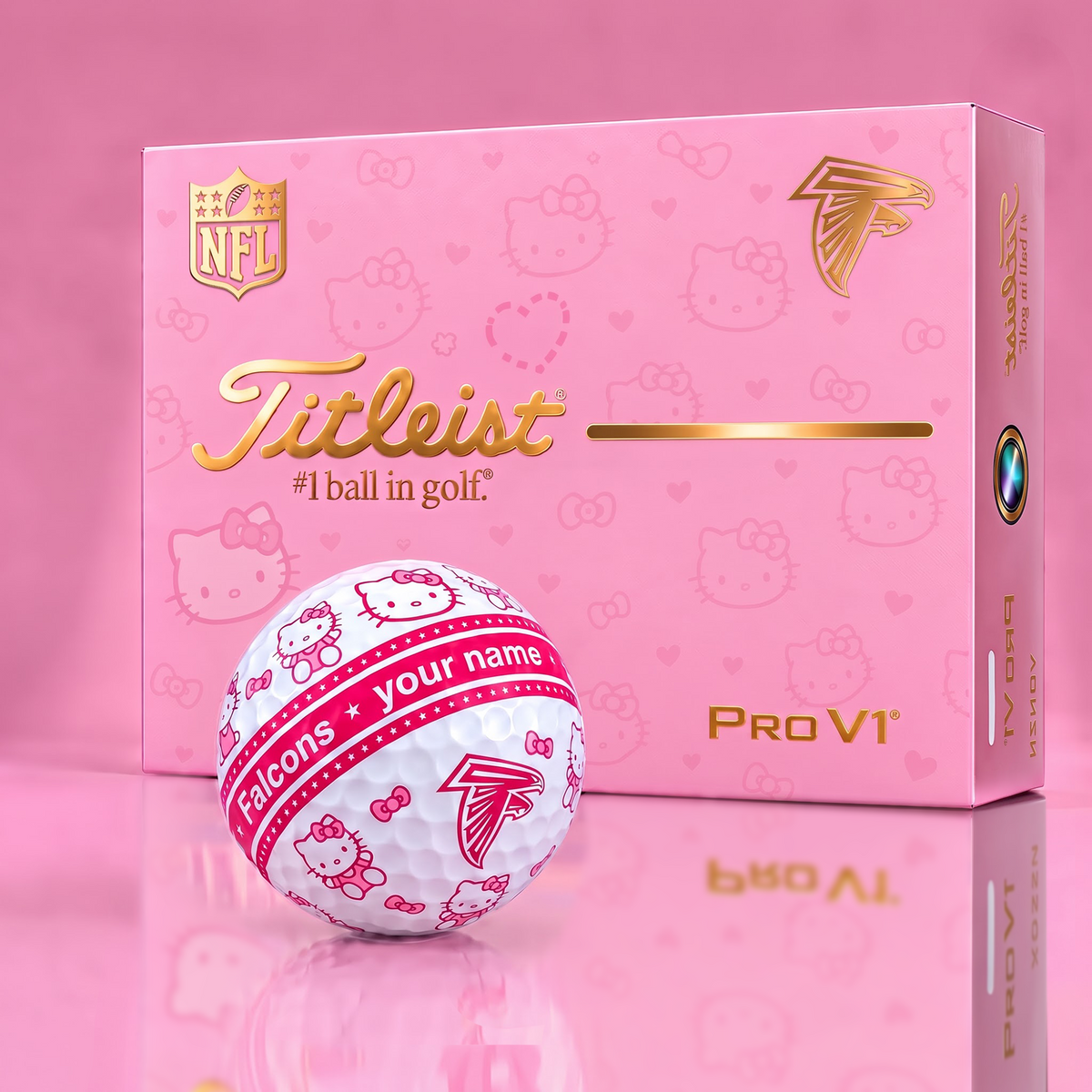 AF x Personalized NFL Hello Kitty Women’s Golf Gift Set