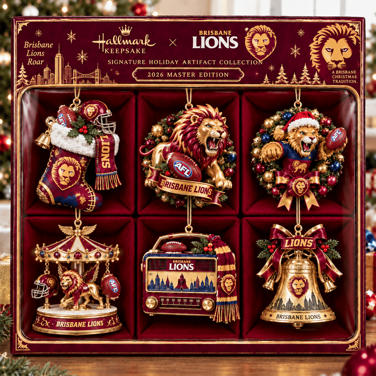 AFL x BL Premium Christmas Keepsake Collection
