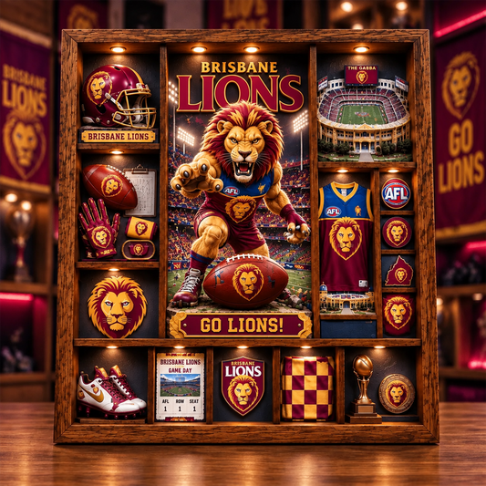 AFL x BL Premium Shadow Box