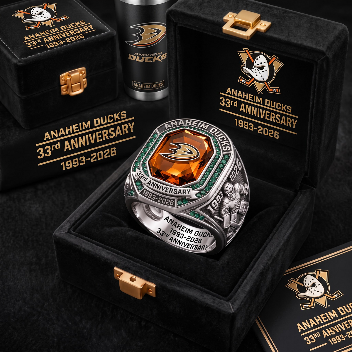ANA X NHL Anniversary Ring Box Set