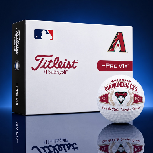 ARI X MLB Titleist Golf Balls - Personalized Football Fan Gift