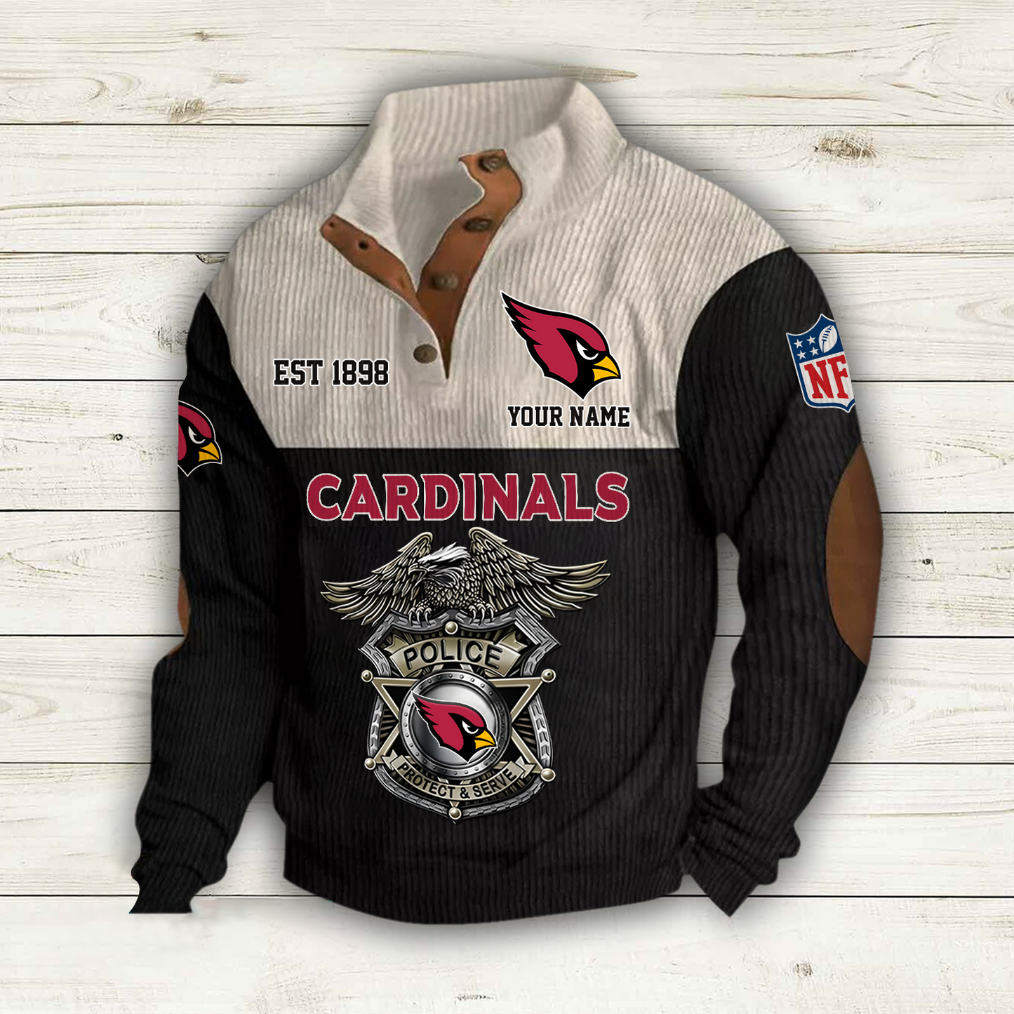 ARI x NFL Custom Name Sport Sweatshirt DatND DVT