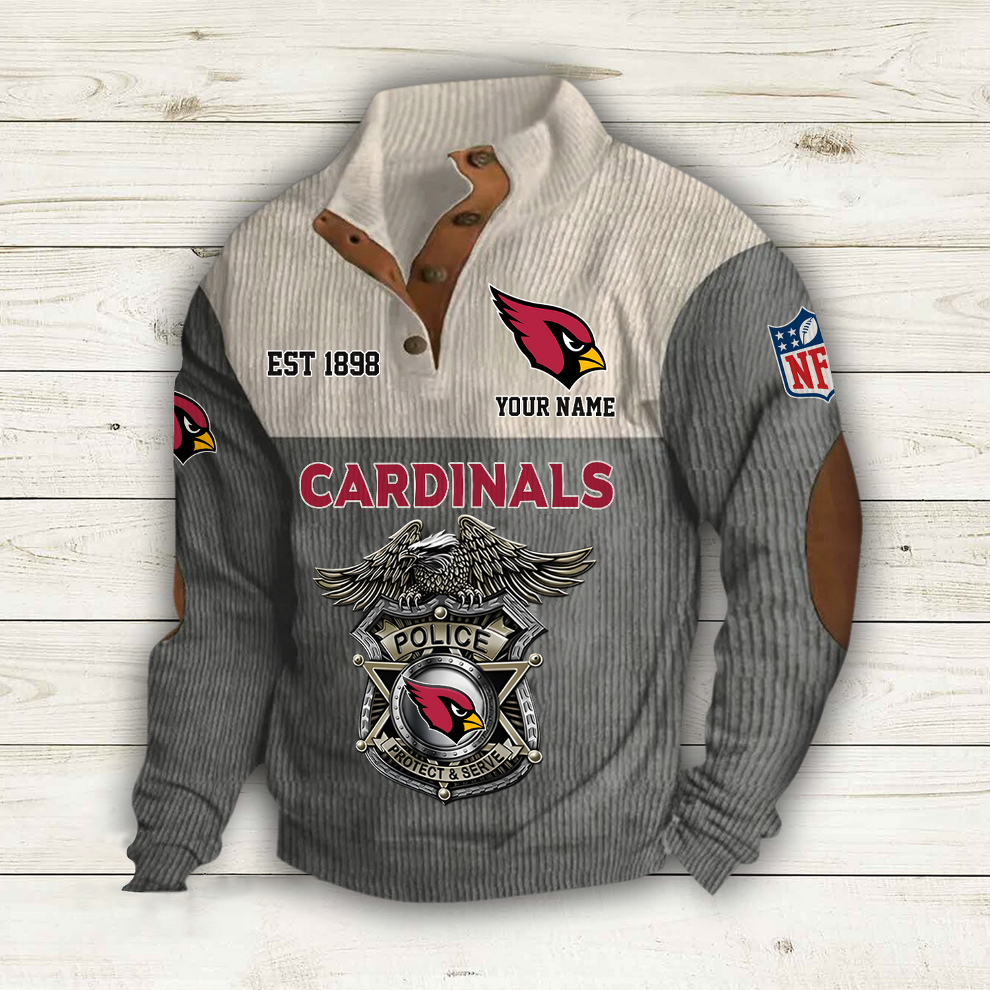 ARI x NFL Custom Name Sport Sweatshirt DatND DVT