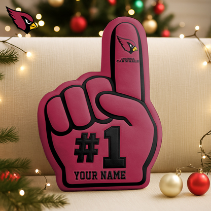 ARI x NFL Customized Shaped Pillow Christmas DATND TANTD