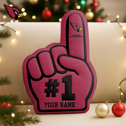 ARI x NFL Customized Shaped Pillow Christmas DATND TANTD