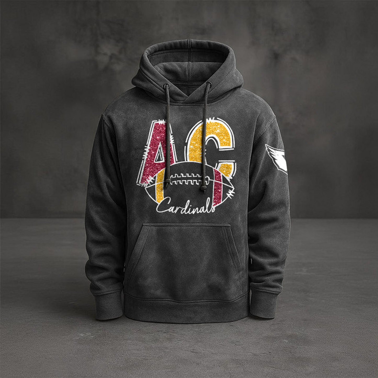 ARI x NFL Embossed Hoodie DatND THUONGNH
