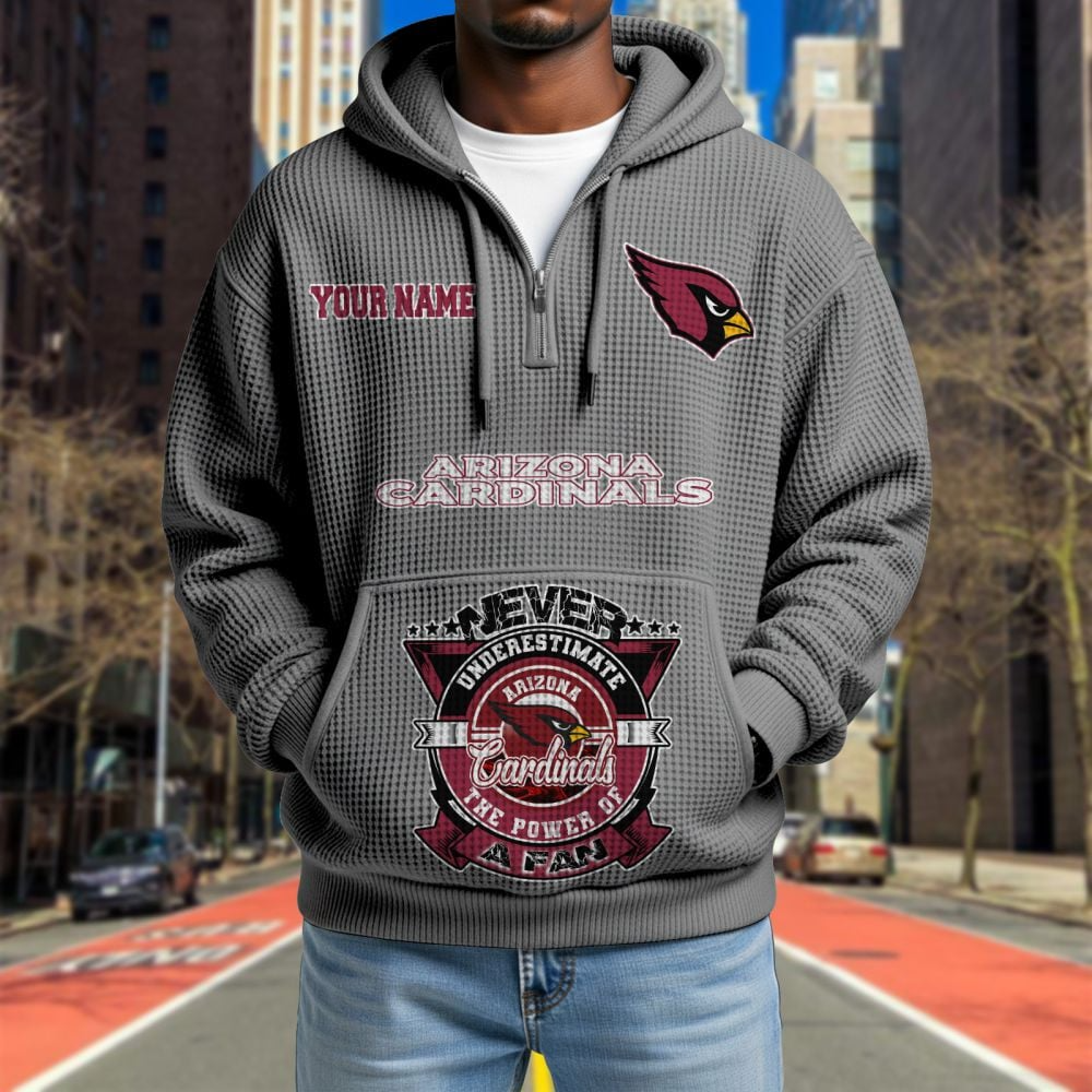 ARI x NFL Waffle Hoodie DATND TANTD