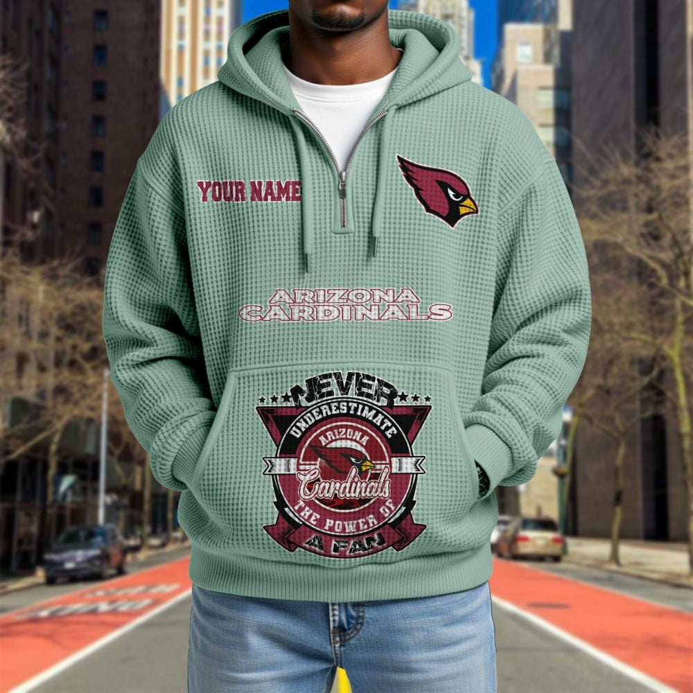 ARI x NFL Waffle Hoodie DATND TANTD