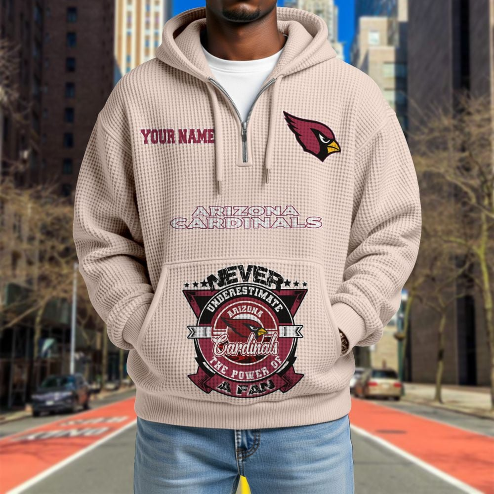 ARI x NFL Waffle Hoodie DATND TANTD