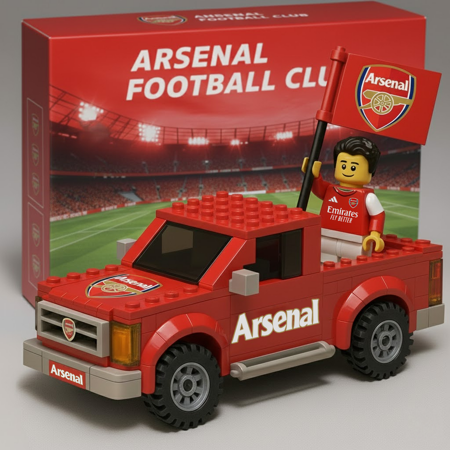 ARS x EPL Building Blocks Truck Toy Set DatND DVT